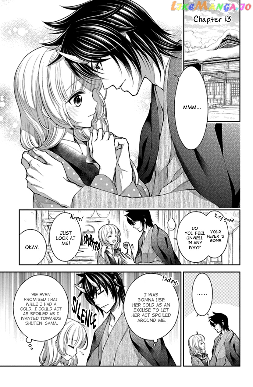 Oni No Hanayome Wa Taberaretai chapter 13 - page 1