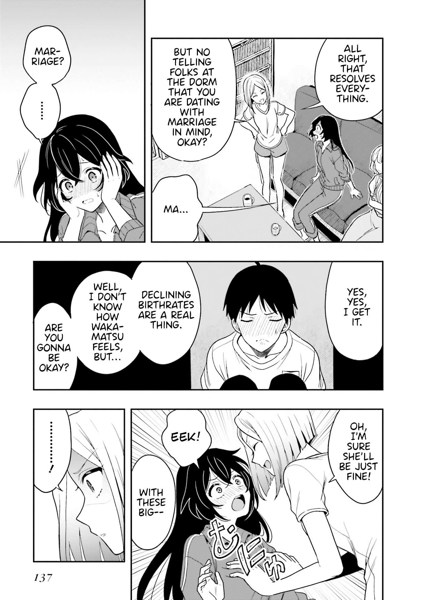 Takachiho Honoka-senpai ga Sukide Sukide Iroiro Gamandekinai. chapter 10 - page 24