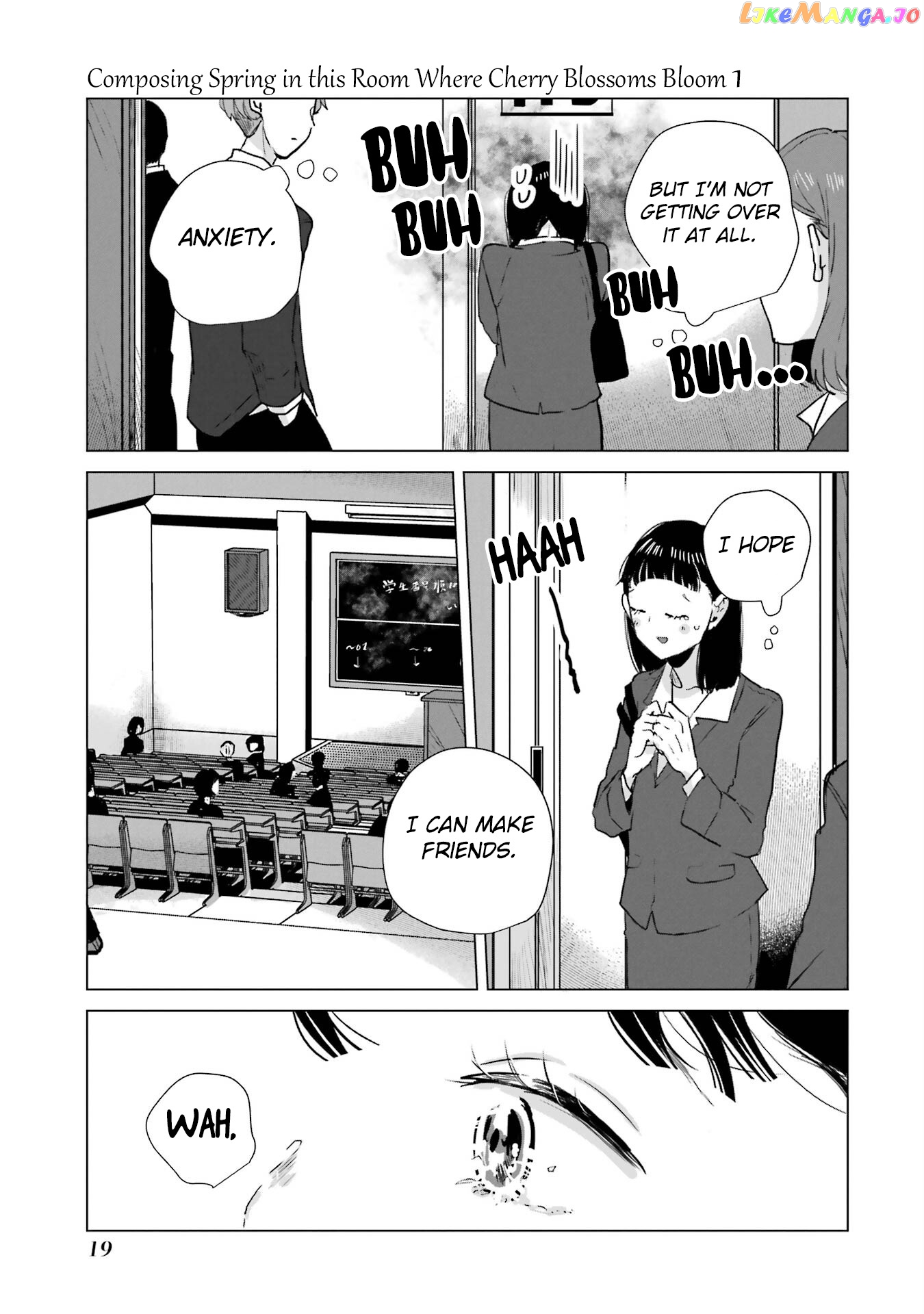 Haru Tsuzuru, Sakura Saku Kono Heya De chapter 1 - page 21