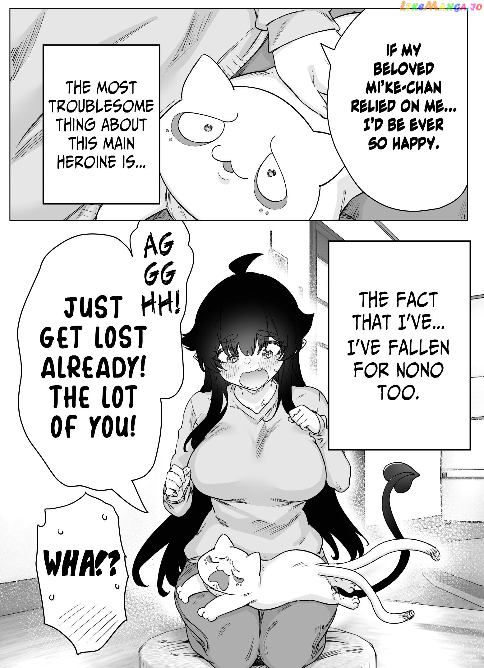 Even Though She's The Losing Heroine, The Bakeneko-Chan Remains Undaunted chapter 3 - page 4