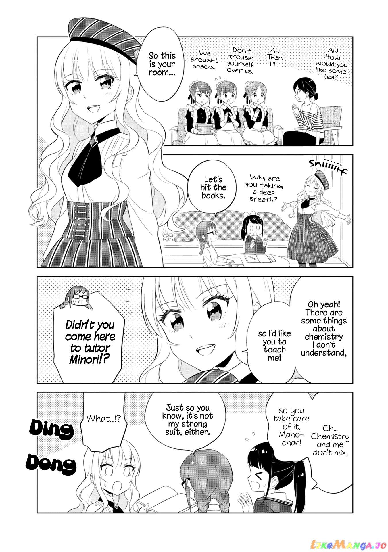 Minori & 100 Ladies chapter 8 - page 7