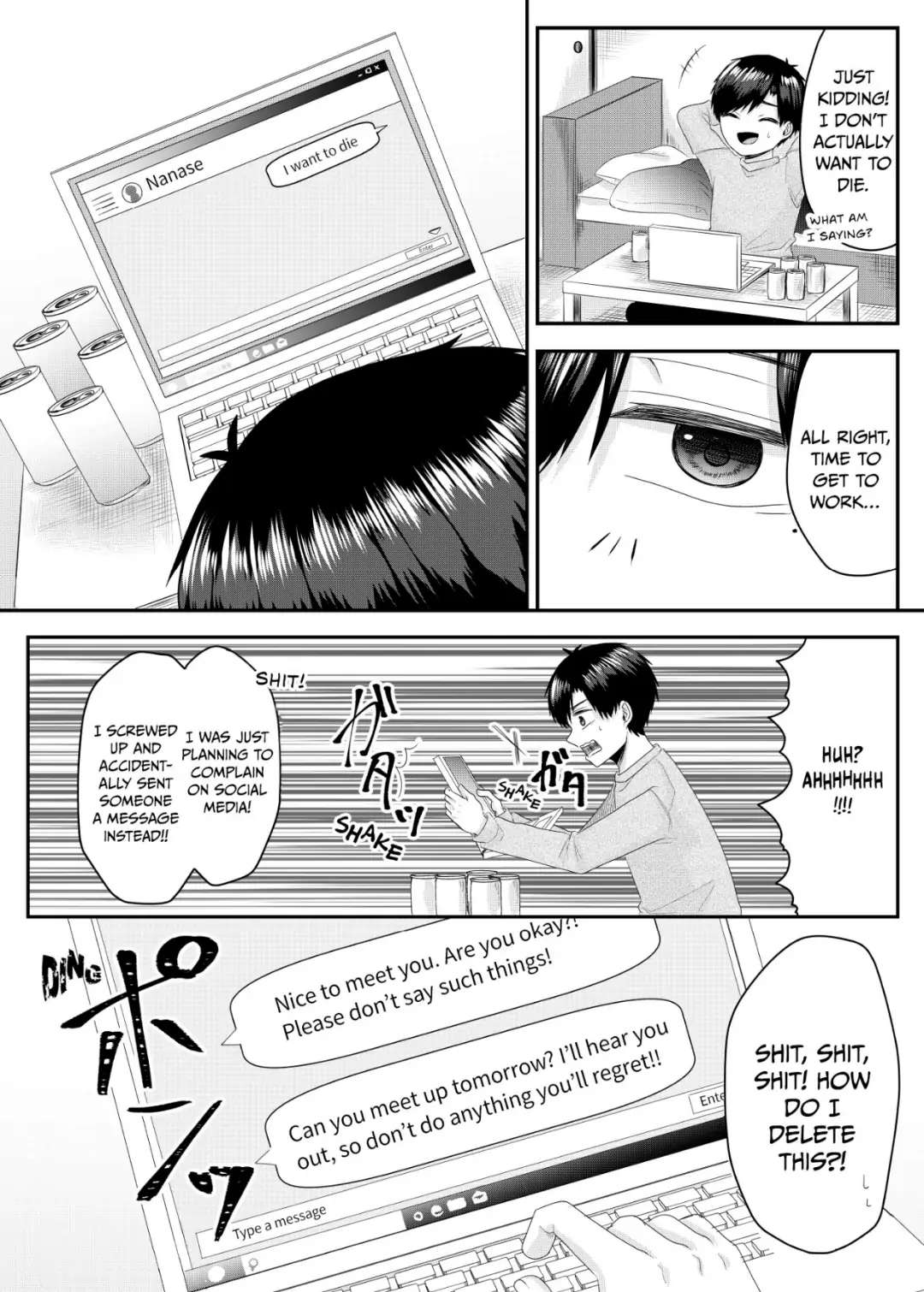 Nanase-San’s Crazy Love Obsession chapter 1 - page 12