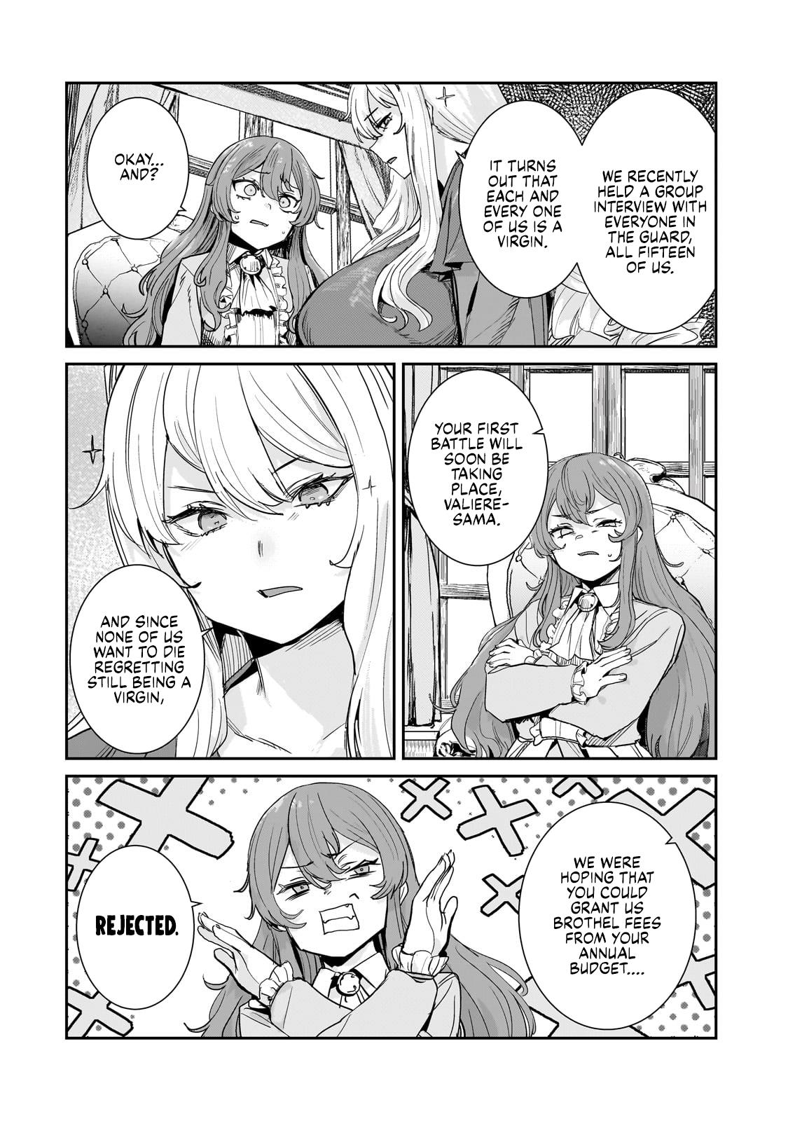 Virgin Knight who is the Frontier Lord in the Gender Switched World chapter 3.2 - page 2