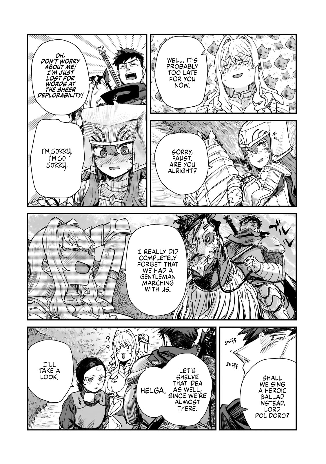 Virgin Knight who is the Frontier Lord in the Gender Switched World chapter 5 - page 4