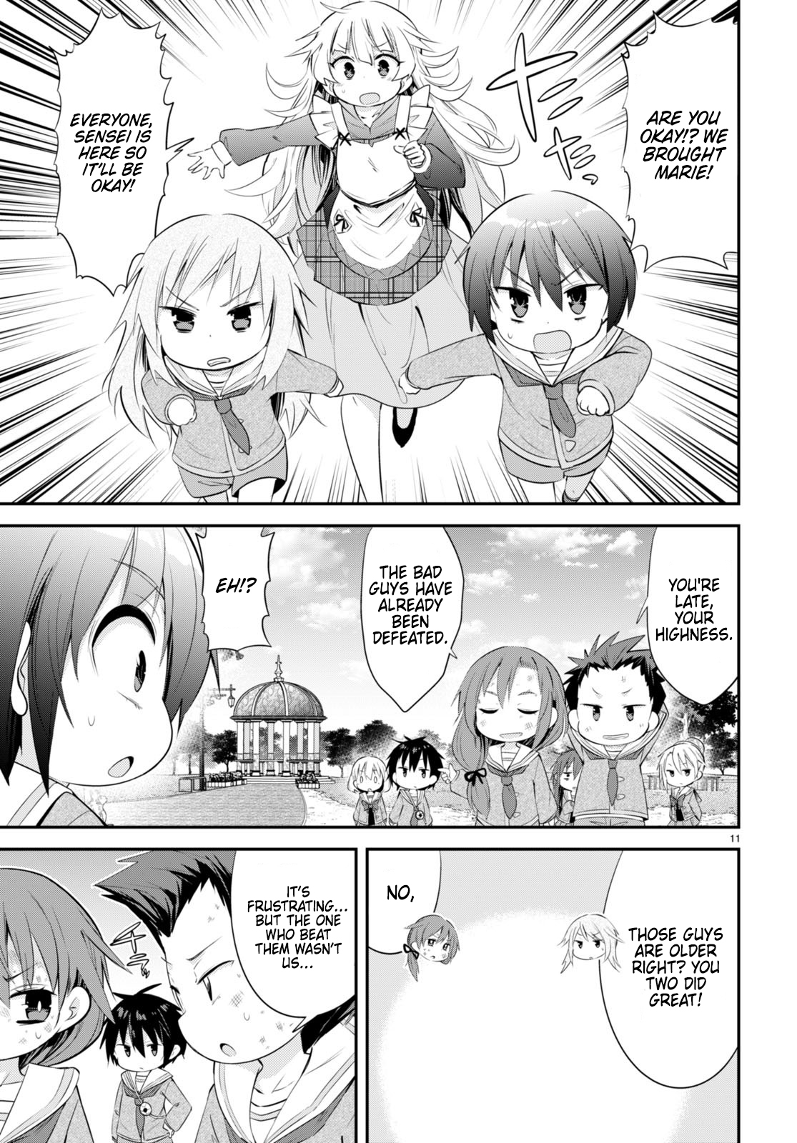 The World Of Otome Games Kindergarten Is Tough For Mobs chapter 14 - page 13