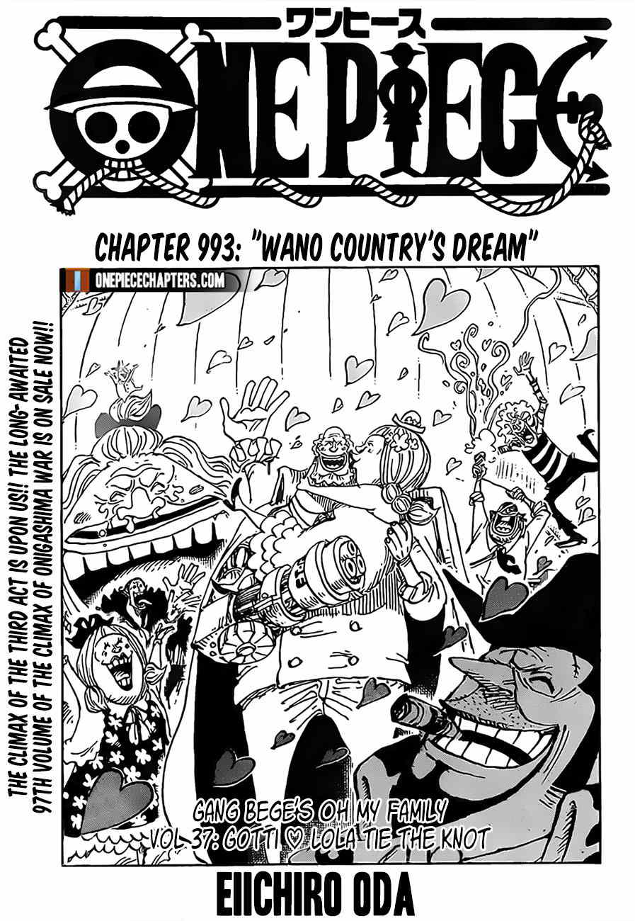 One Piece chapter 993 - page 1