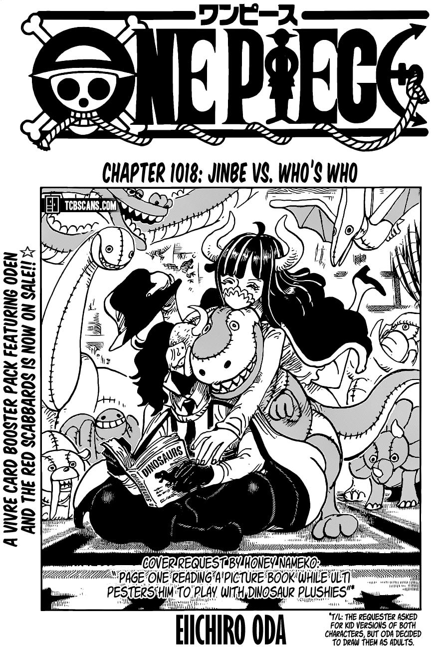 One Piece chapter 1018 - page 1