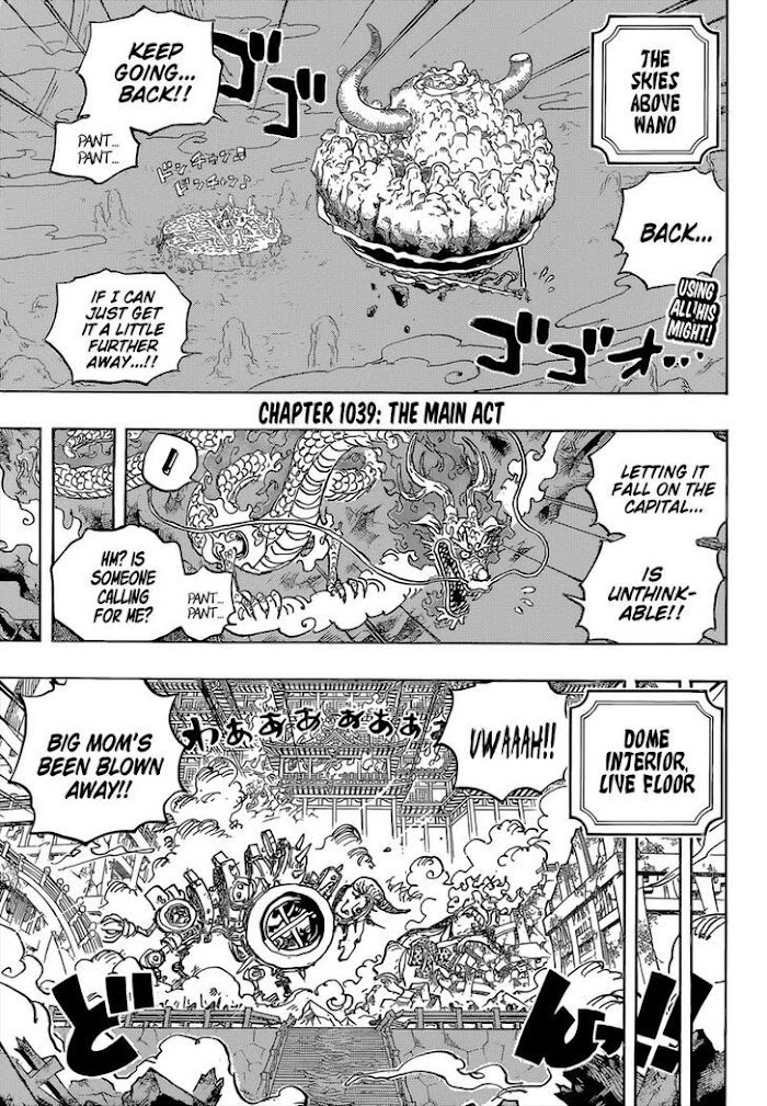 One Piece chapter 1039 - page 3