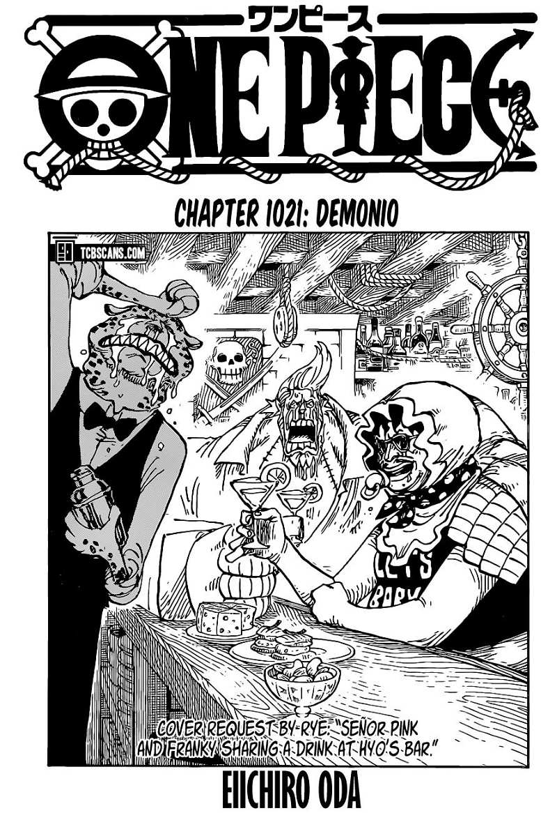 One Piece chapter 1021 - page 2