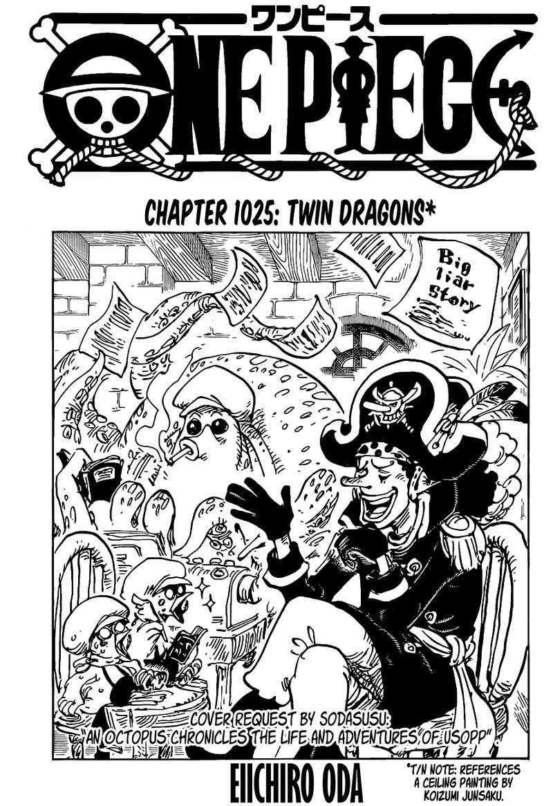 One Piece chapter 1025 - page 2