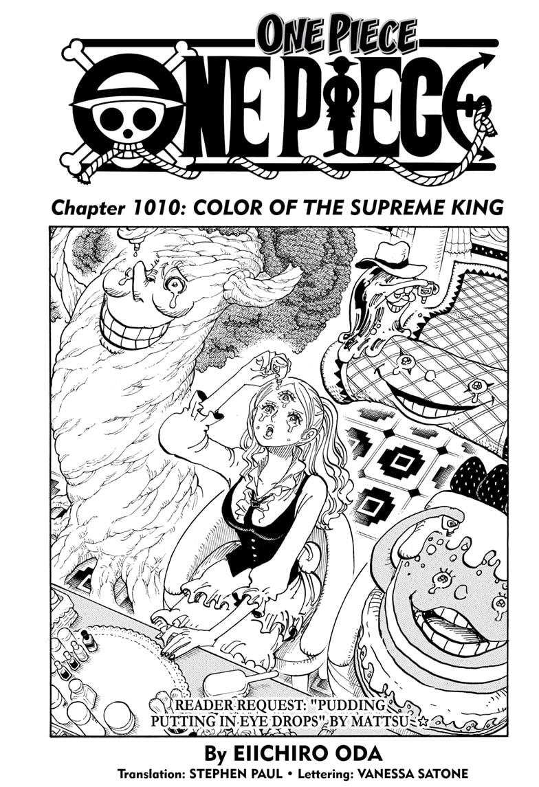 One Piece chapter 1010 - page 1