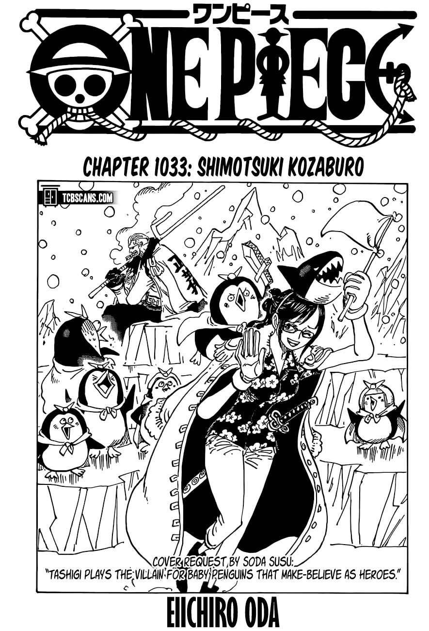 One Piece chapter 1033 - page 1