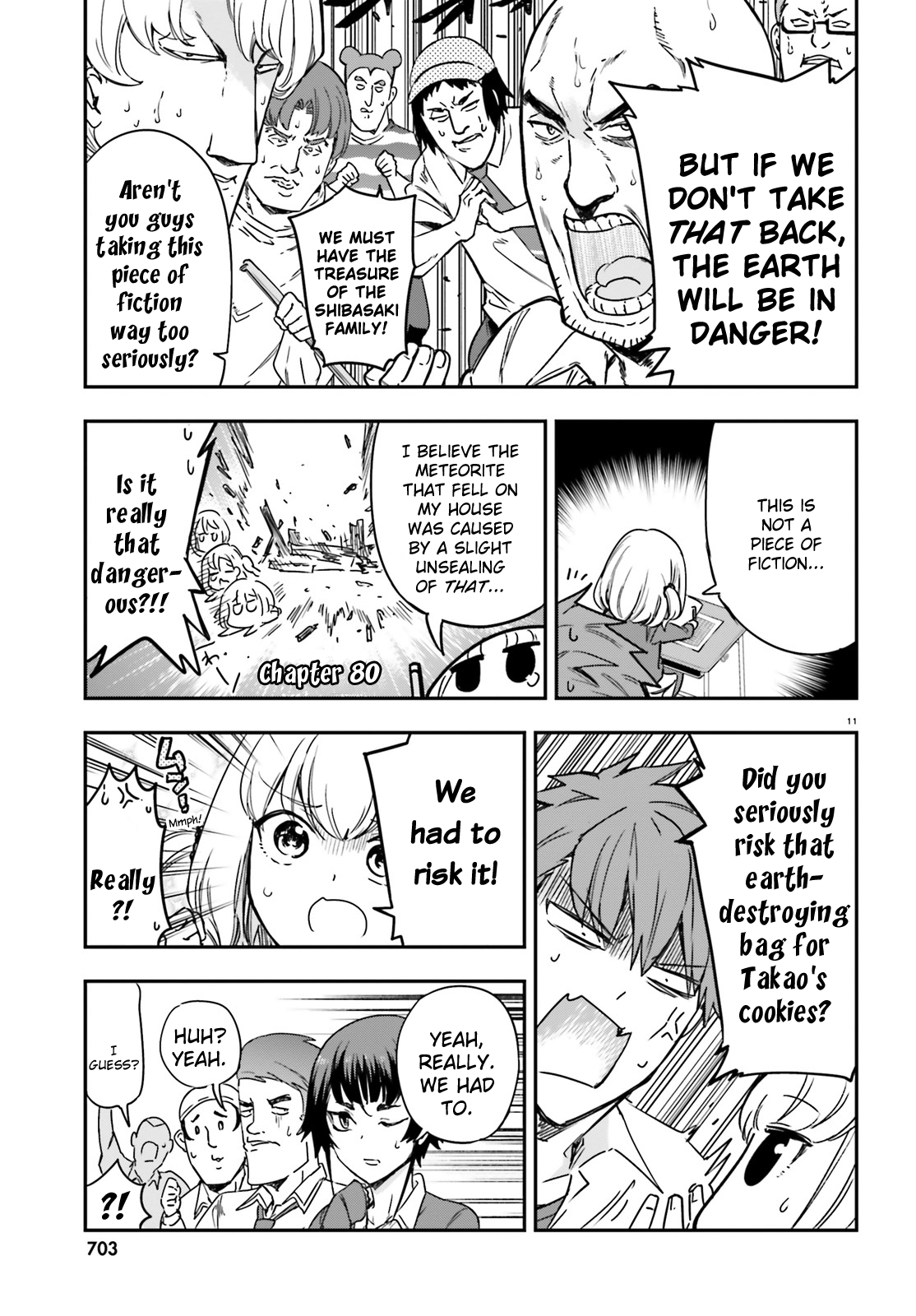 D-Frag! chapter 150 - page 13