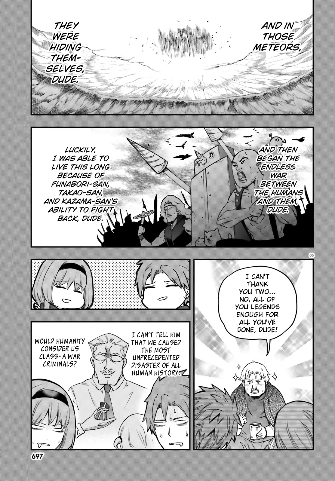 D-Frag! chapter 150 - page 7