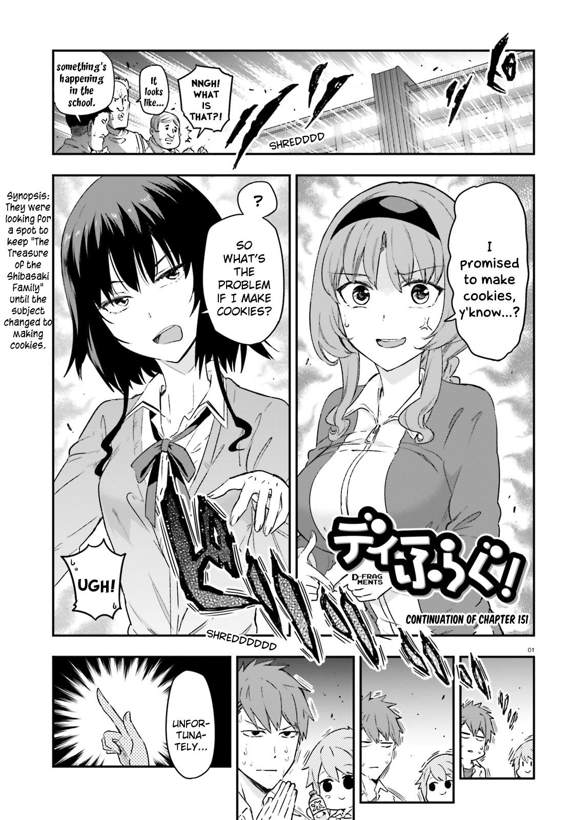 D-Frag! chapter 151.5 - page 1