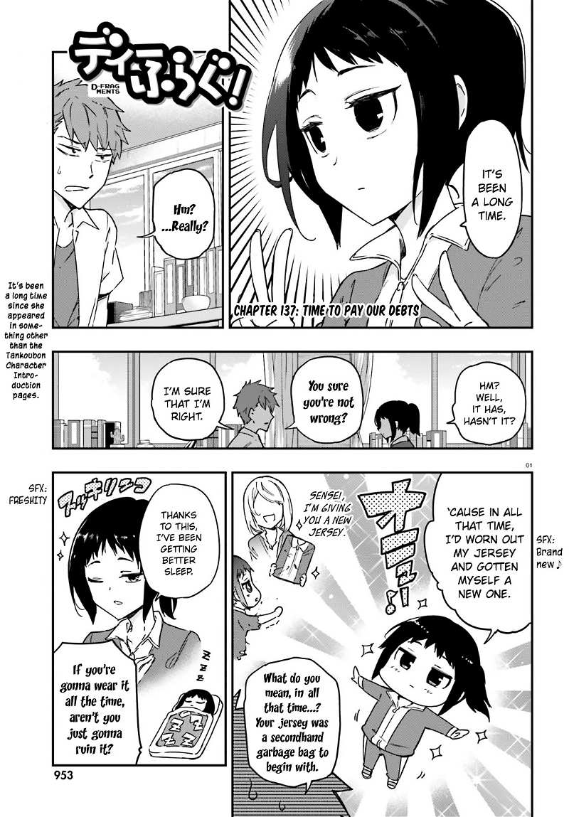 D-Frag! chapter 137 - page 1