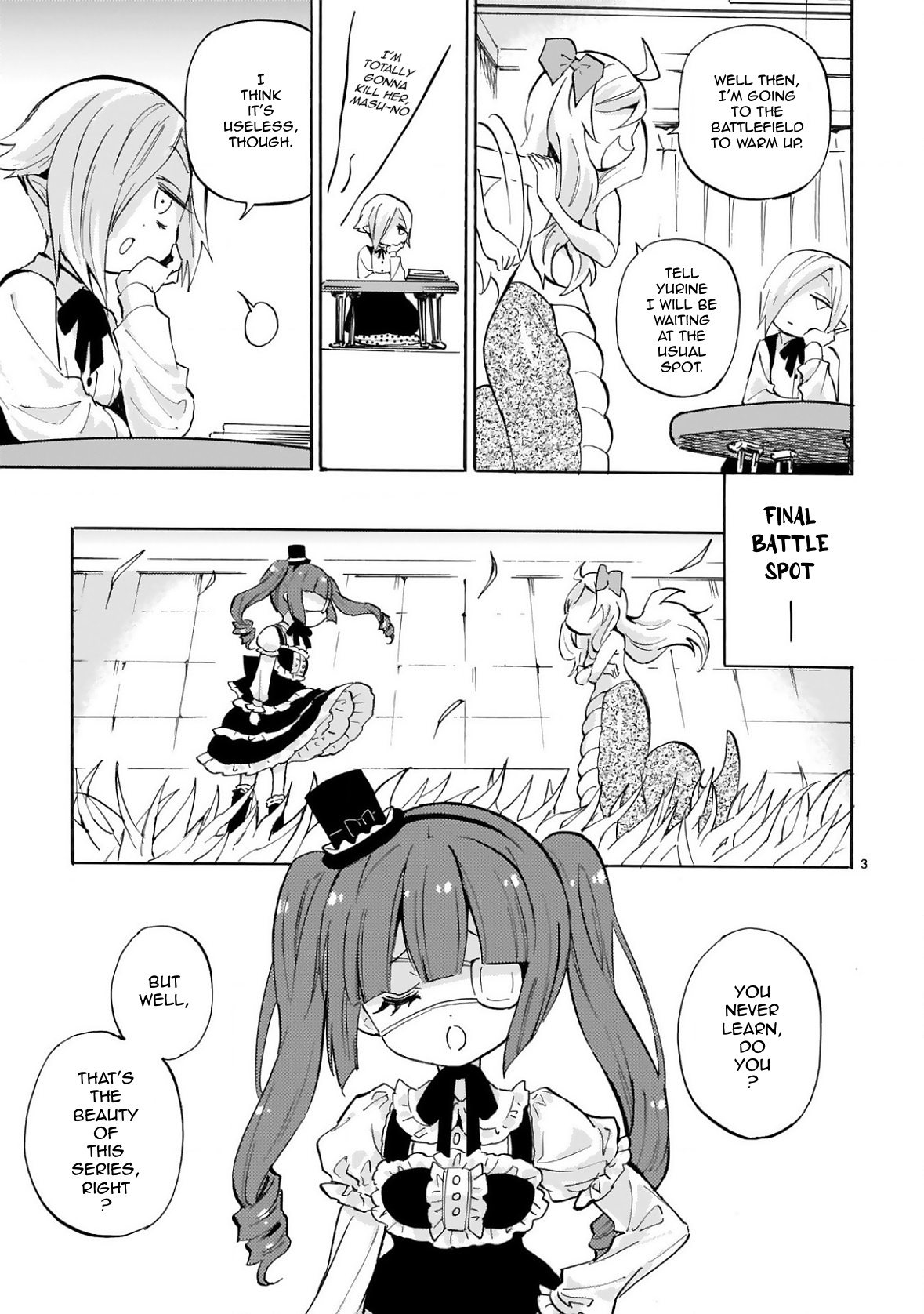 Jashin-chan Dropkick chapter 228 - page 3