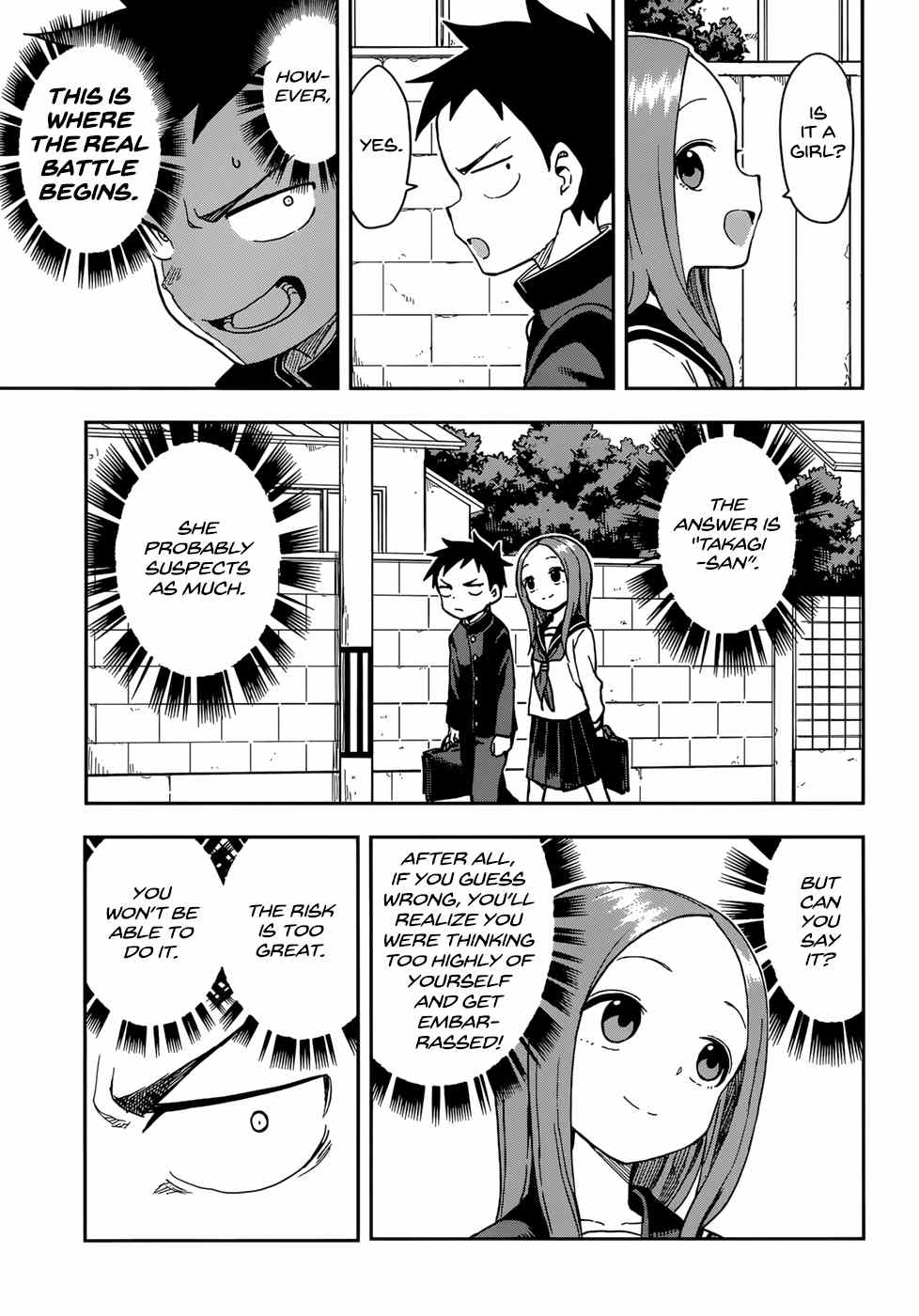 Karakai Jouzu No Takagi-San chapter 143 - page 7