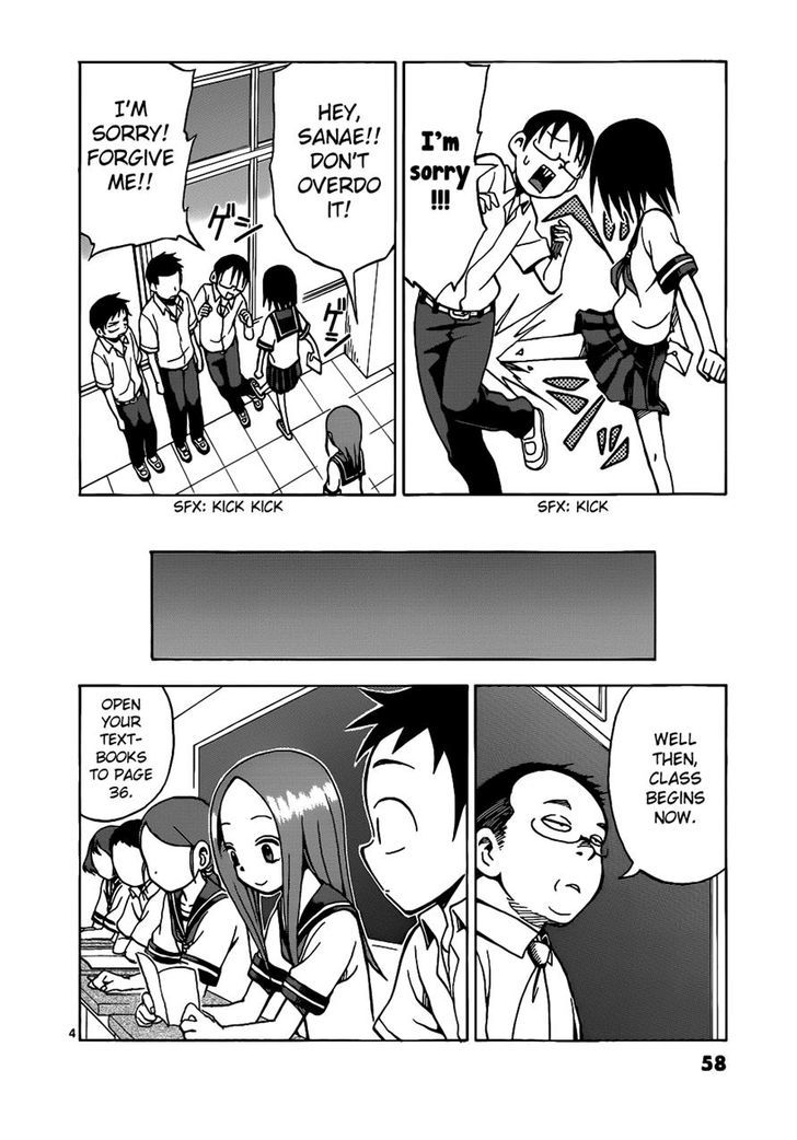 Karakai Jouzu No Takagi-San chapter 13 - page 4