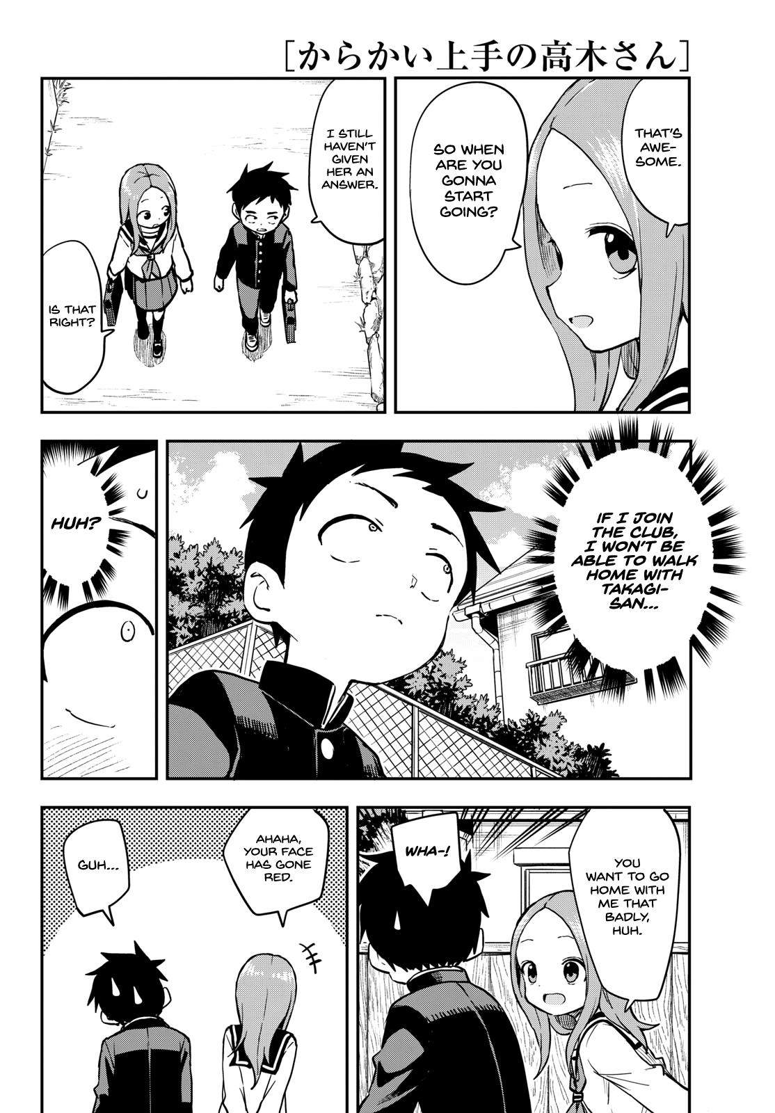 Karakai Jouzu No Takagi-San chapter 174 - page 4