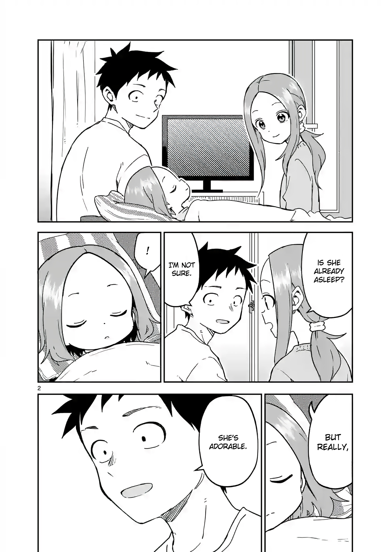 Karakai Jouzu no (Moto) Takagi-san chapter 262 - page 2