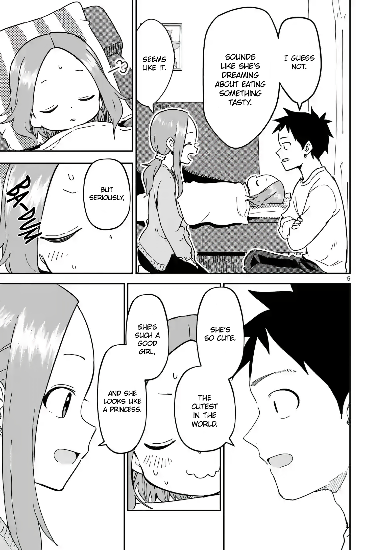 Karakai Jouzu no (Moto) Takagi-san chapter 262 - page 5