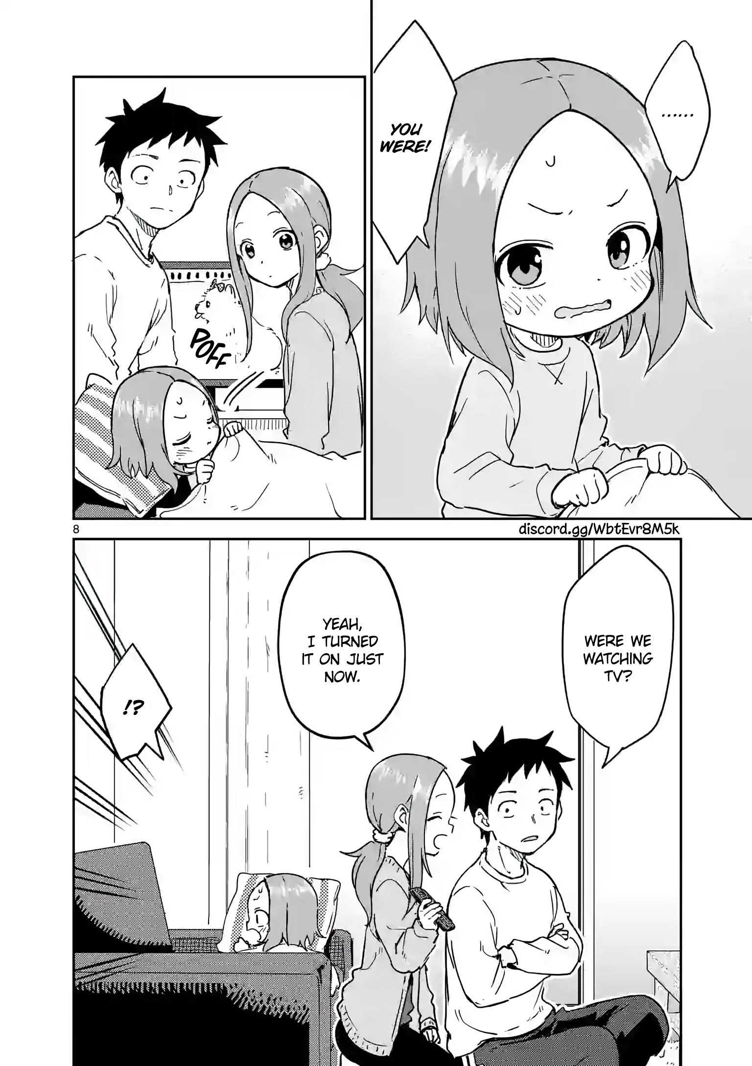 Karakai Jouzu no (Moto) Takagi-san chapter 262 - page 8