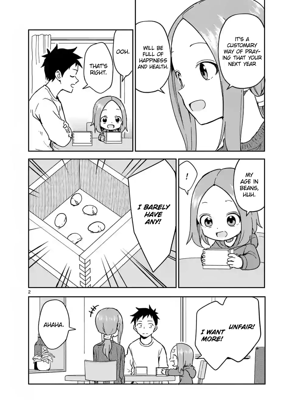 Karakai Jouzu no (Moto) Takagi-san chapter 264 - page 2