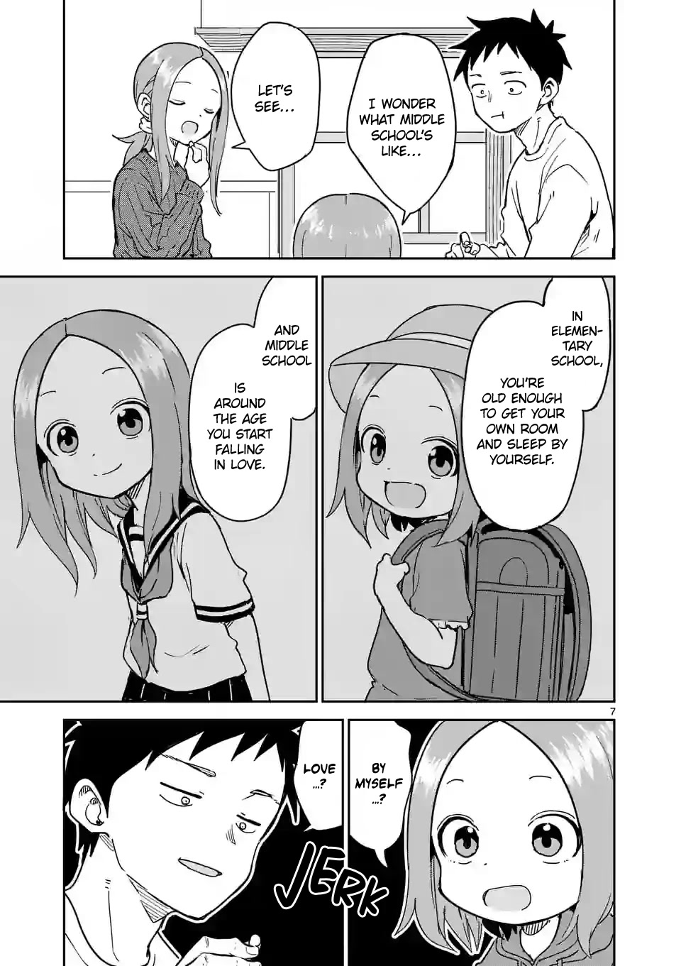 Karakai Jouzu no (Moto) Takagi-san chapter 264 - page 7