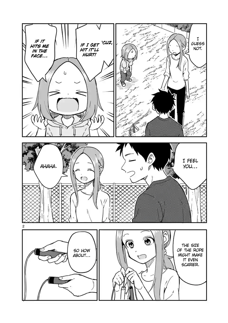 Karakai Jouzu no (Moto) Takagi-san chapter 271 - page 2