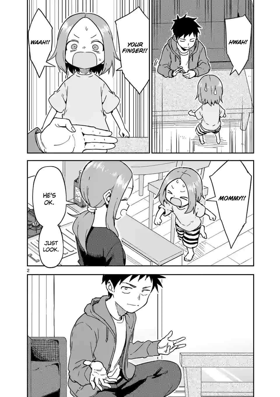 Karakai Jouzu no (Moto) Takagi-san chapter 272 - page 2