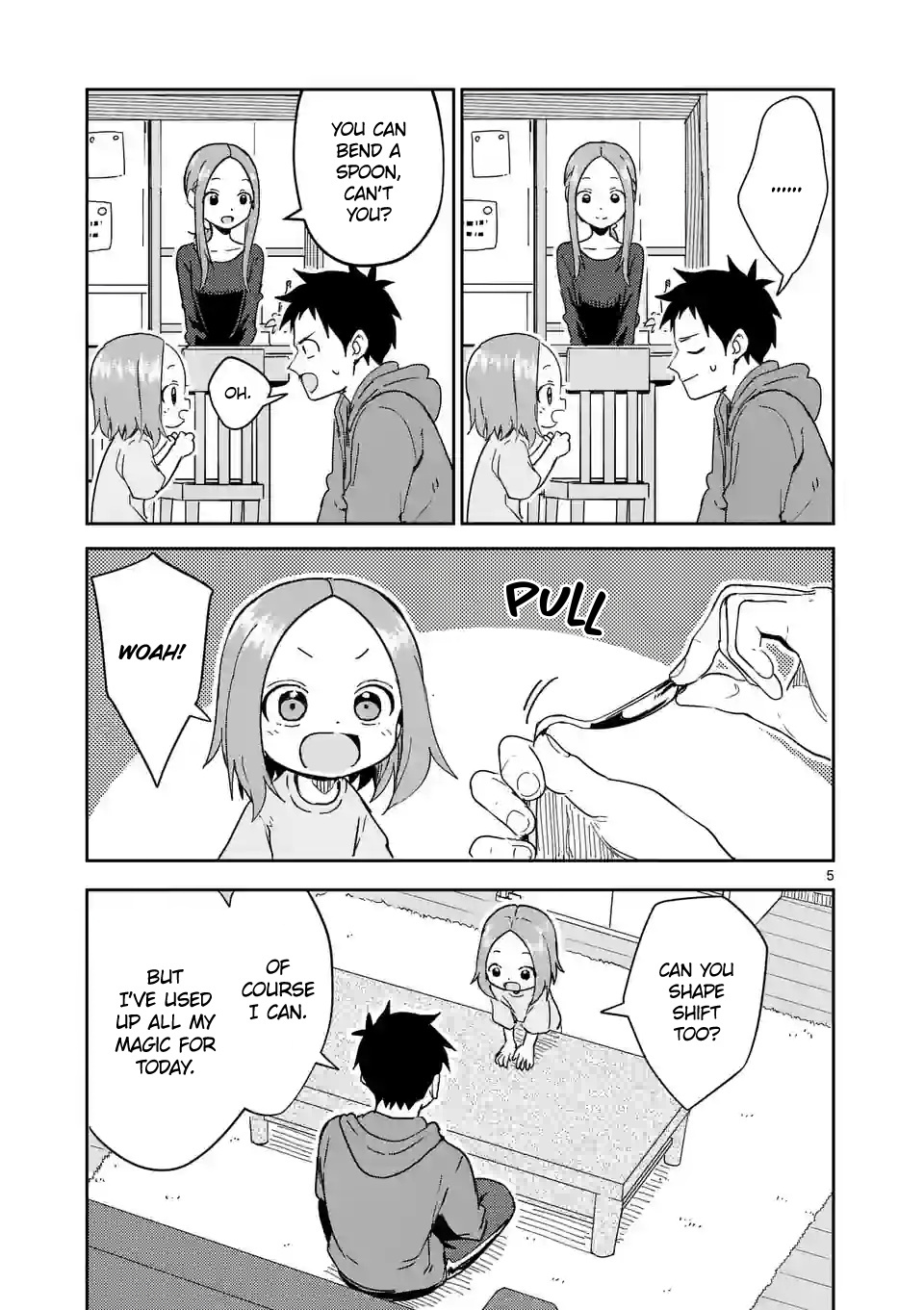 Karakai Jouzu no (Moto) Takagi-san chapter 272 - page 5