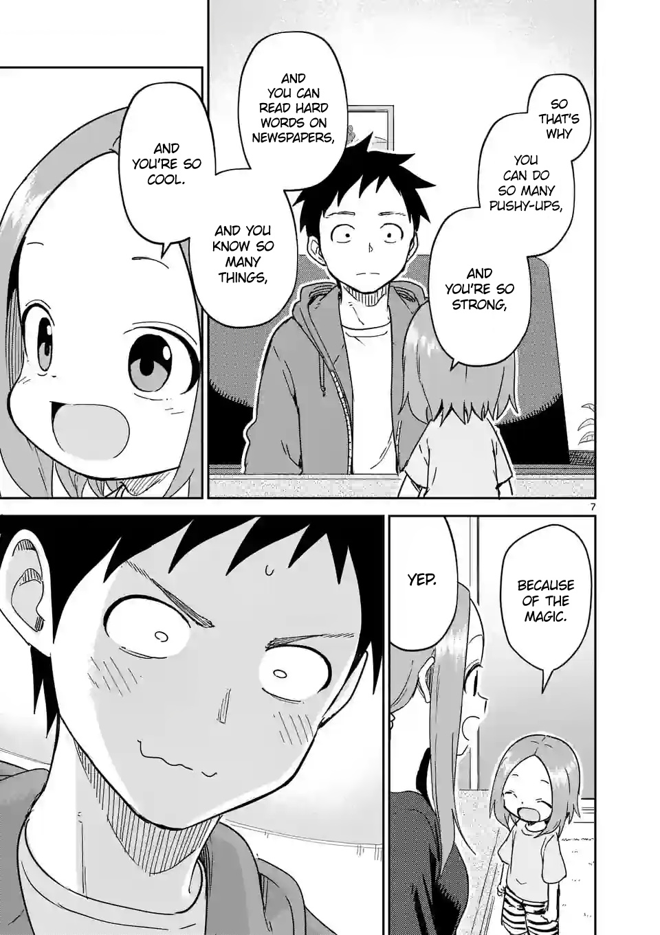 Karakai Jouzu no (Moto) Takagi-san chapter 272 - page 7