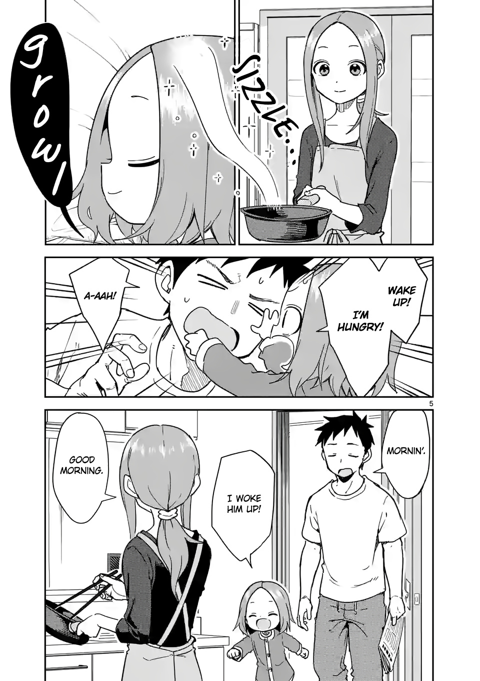 Karakai Jouzu no (Moto) Takagi-san chapter 274 - page 5