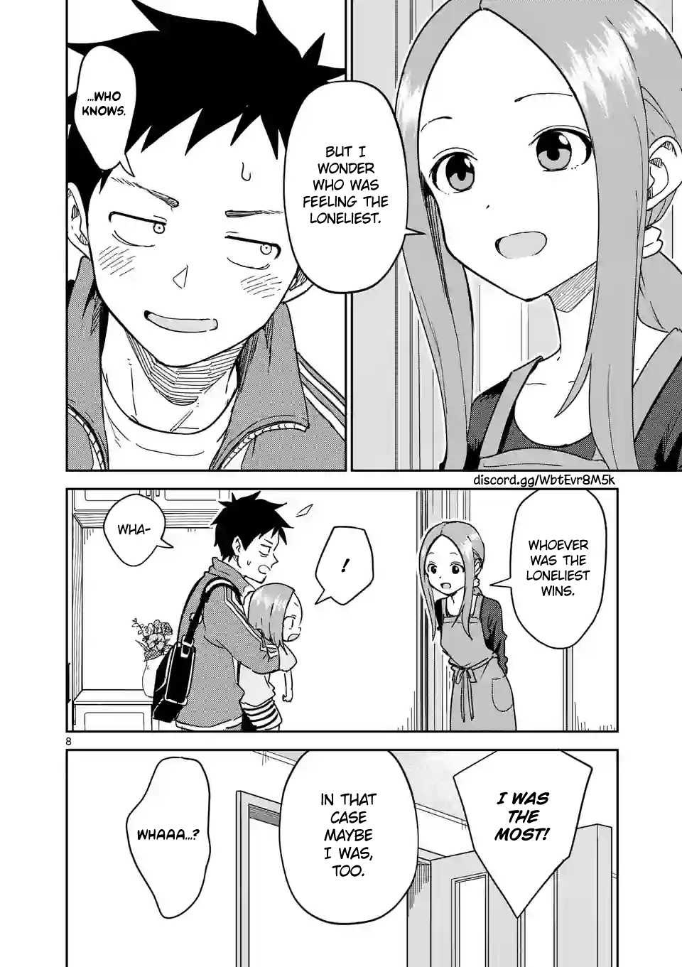 Karakai Jouzu no (Moto) Takagi-san chapter 275 - page 8