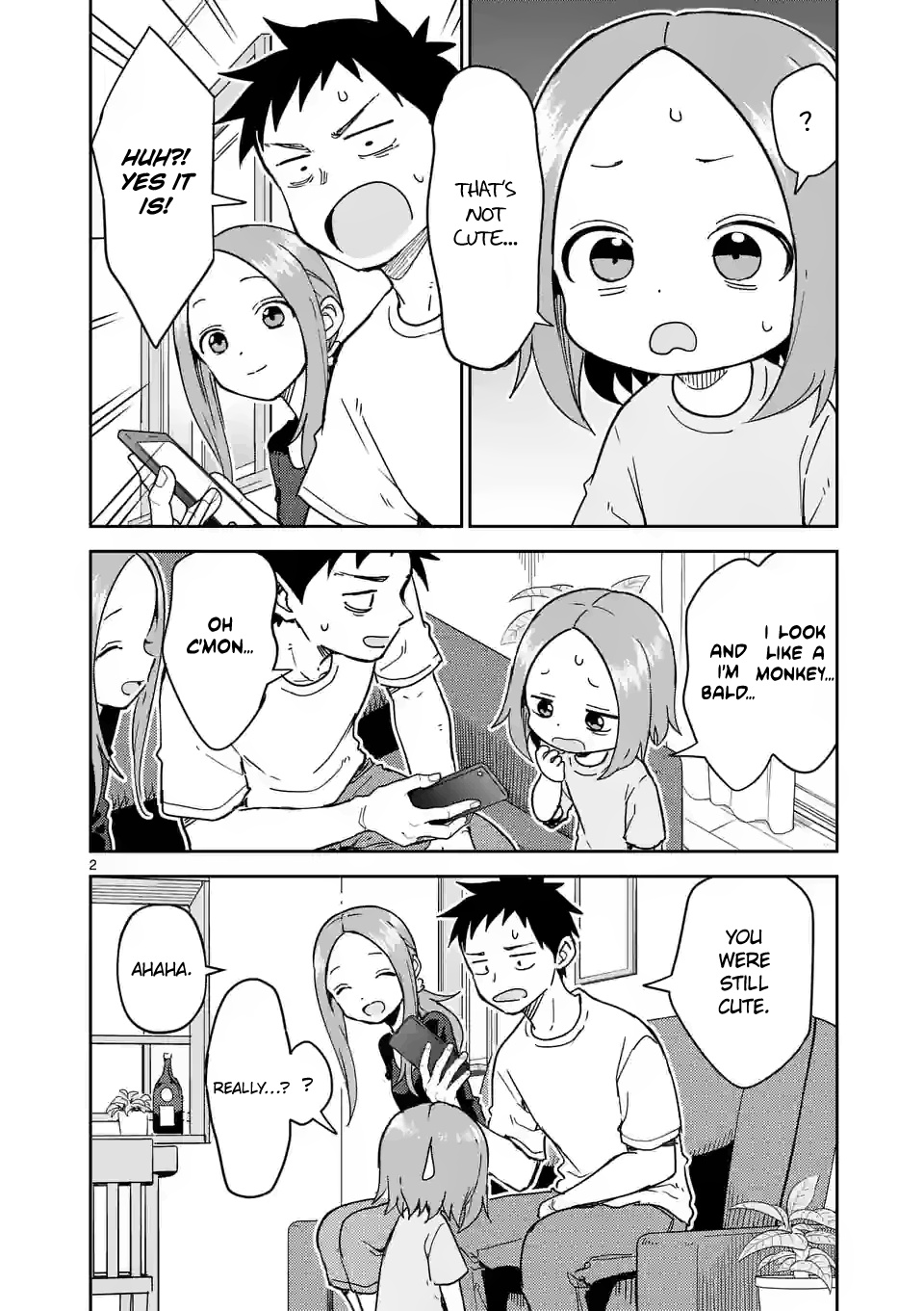 Karakai Jouzu no (Moto) Takagi-san chapter 276 - page 2