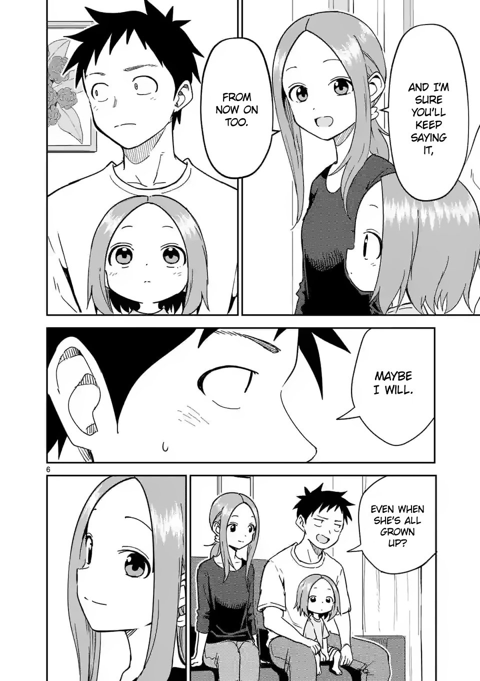 Karakai Jouzu no (Moto) Takagi-san chapter 276 - page 6