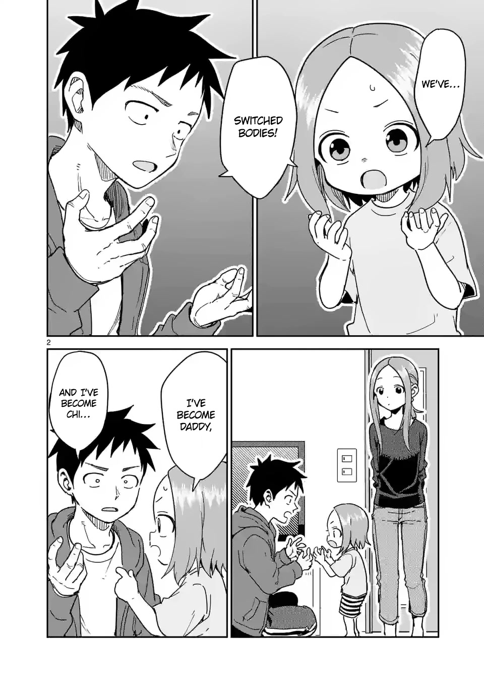 Karakai Jouzu no (Moto) Takagi-san chapter 277 - page 2