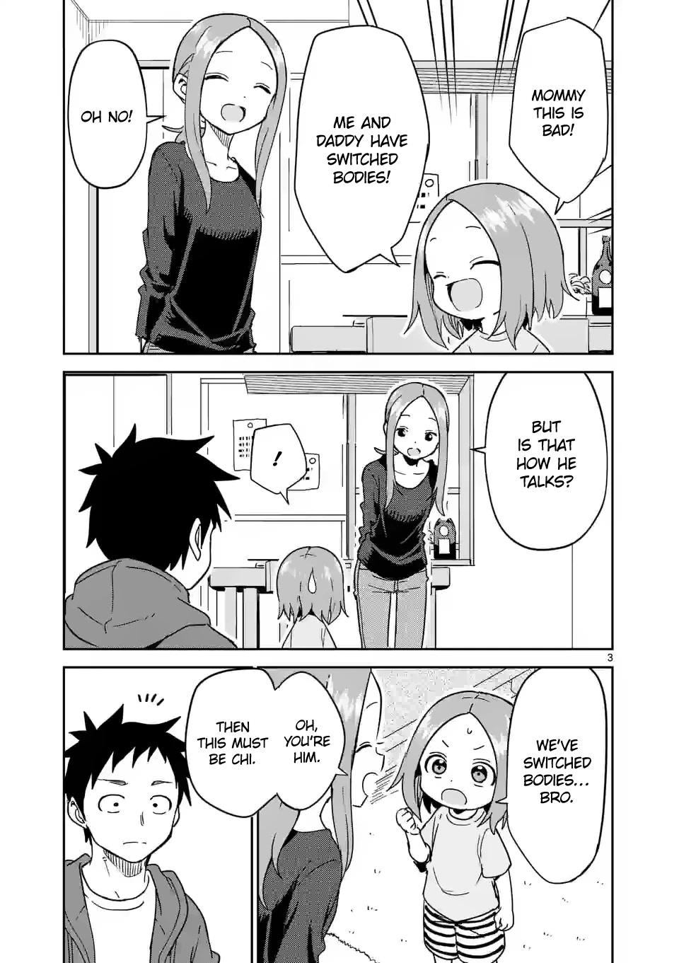 Karakai Jouzu no (Moto) Takagi-san chapter 277 - page 3