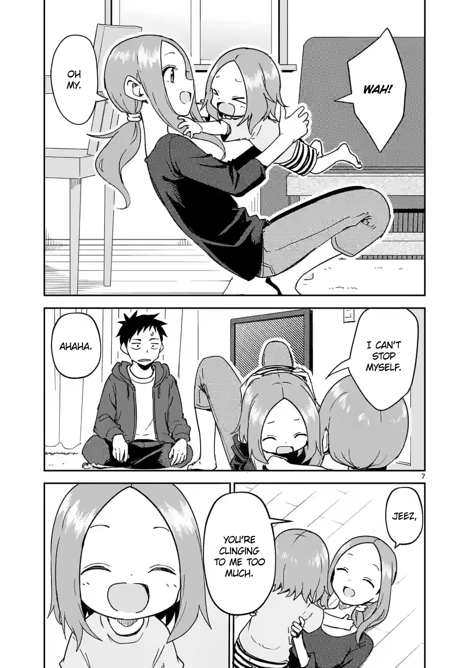 Karakai Jouzu no (Moto) Takagi-san chapter 277 - page 7