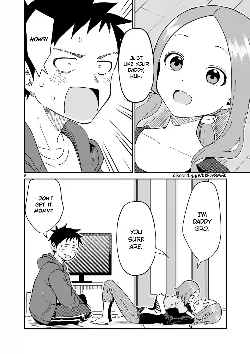 Karakai Jouzu no (Moto) Takagi-san chapter 277 - page 8