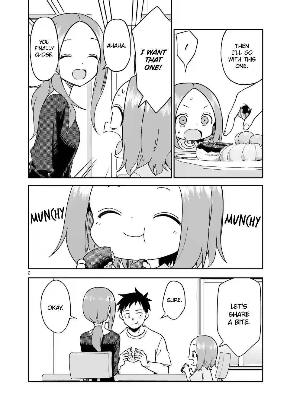 Karakai Jouzu no (Moto) Takagi-san chapter 278 - page 2