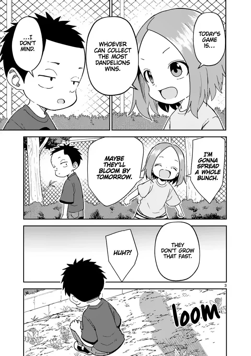 Karakai Jouzu no (Moto) Takagi-san chapter 279 - page 3