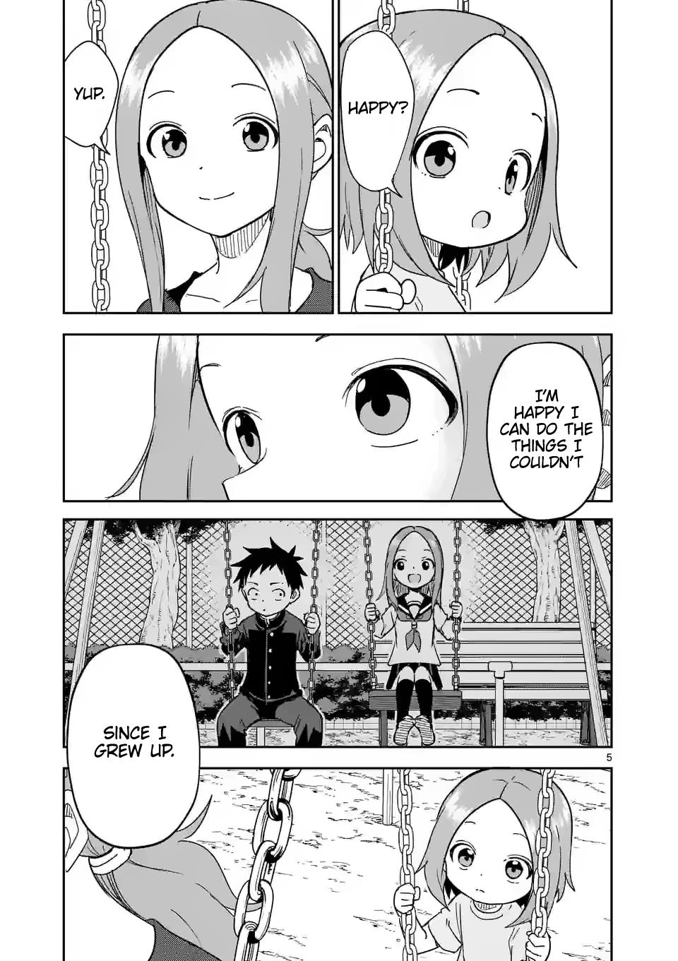 Karakai Jouzu no (Moto) Takagi-san chapter 281 - page 5