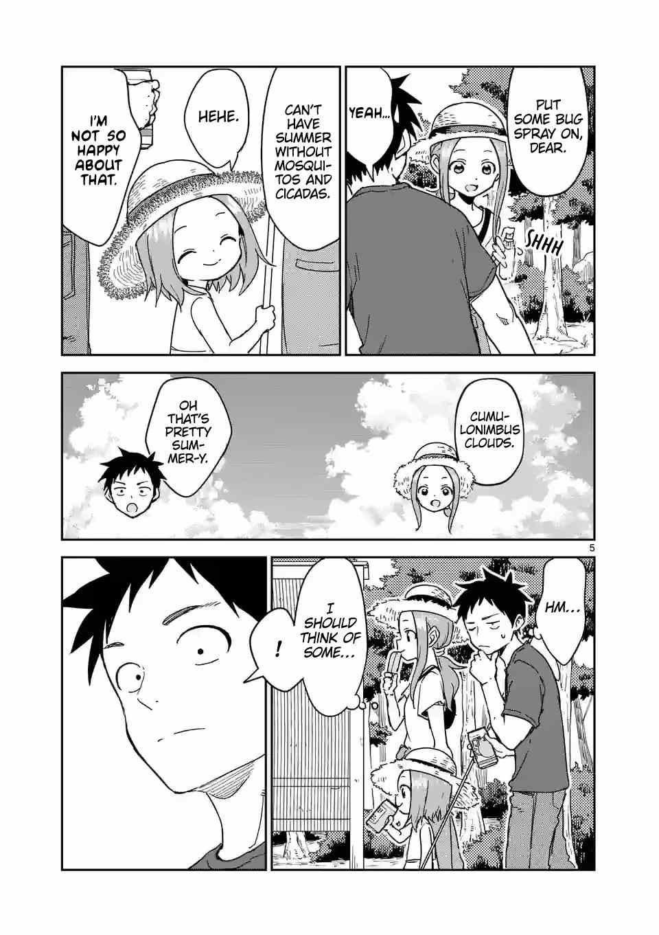 Karakai Jouzu no (Moto) Takagi-san chapter 282 - page 5