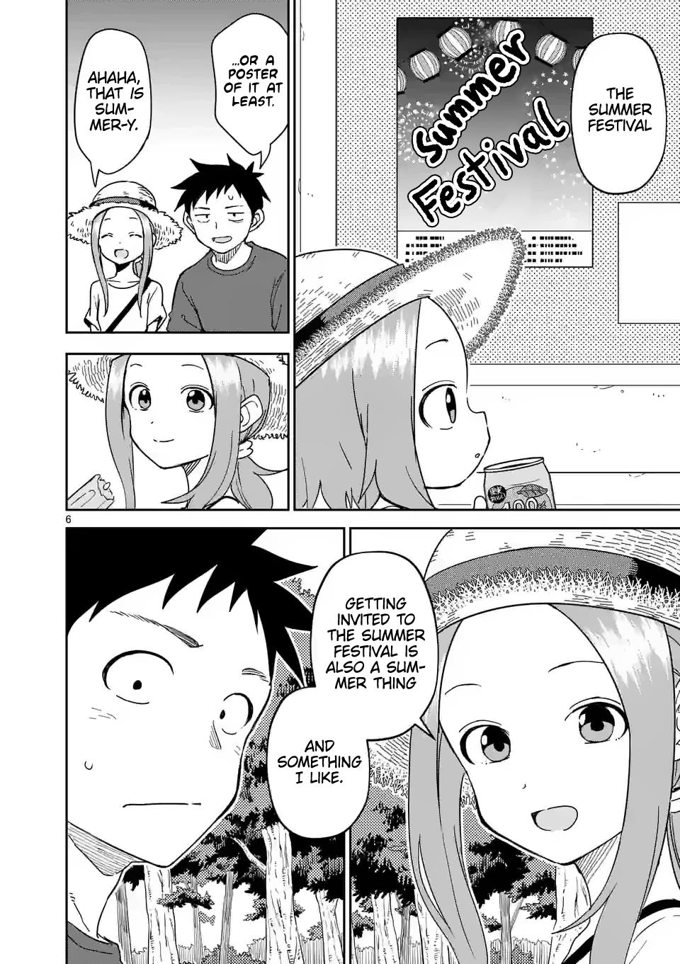 Karakai Jouzu no (Moto) Takagi-san chapter 282 - page 6