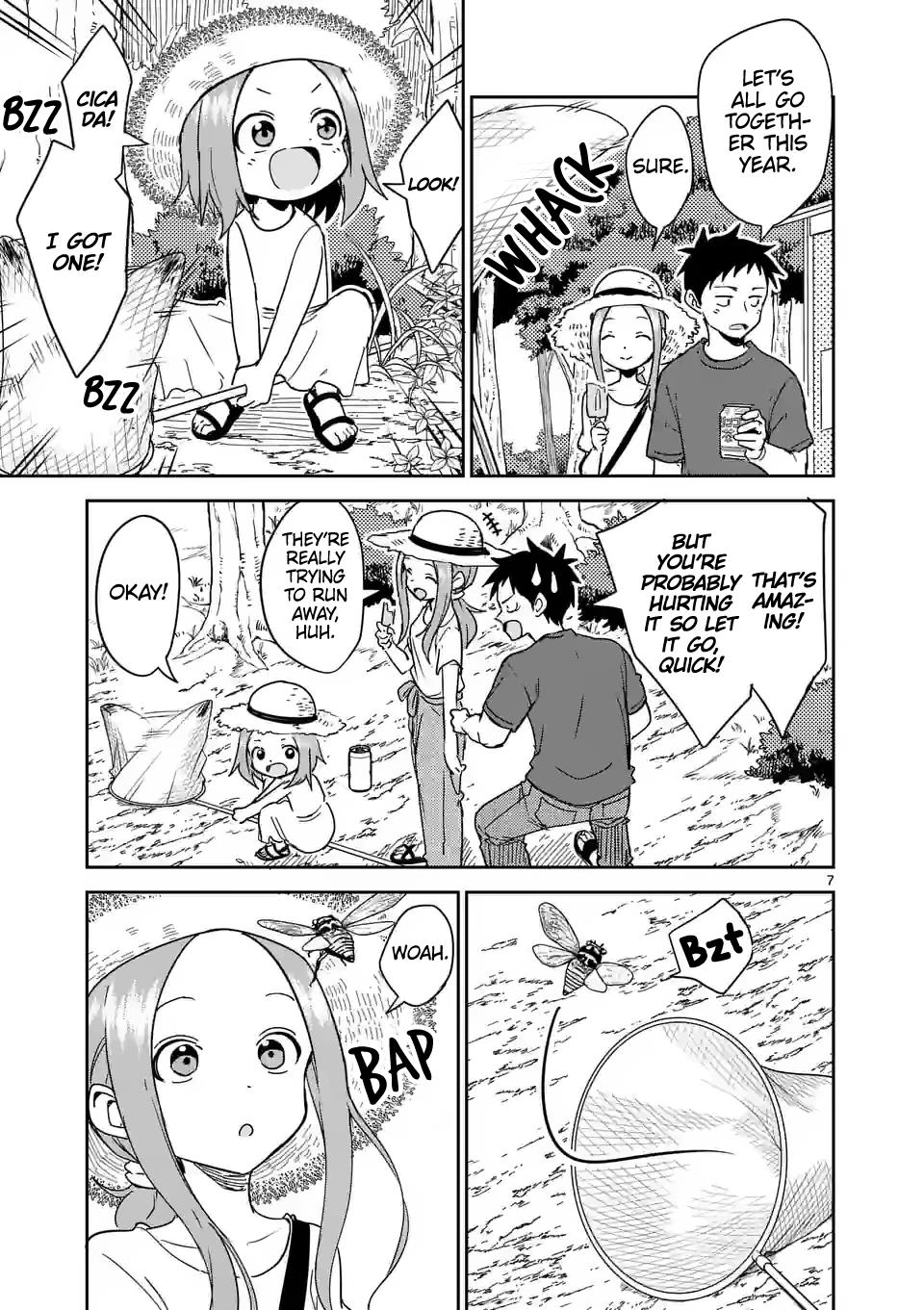 Karakai Jouzu no (Moto) Takagi-san chapter 282 - page 7