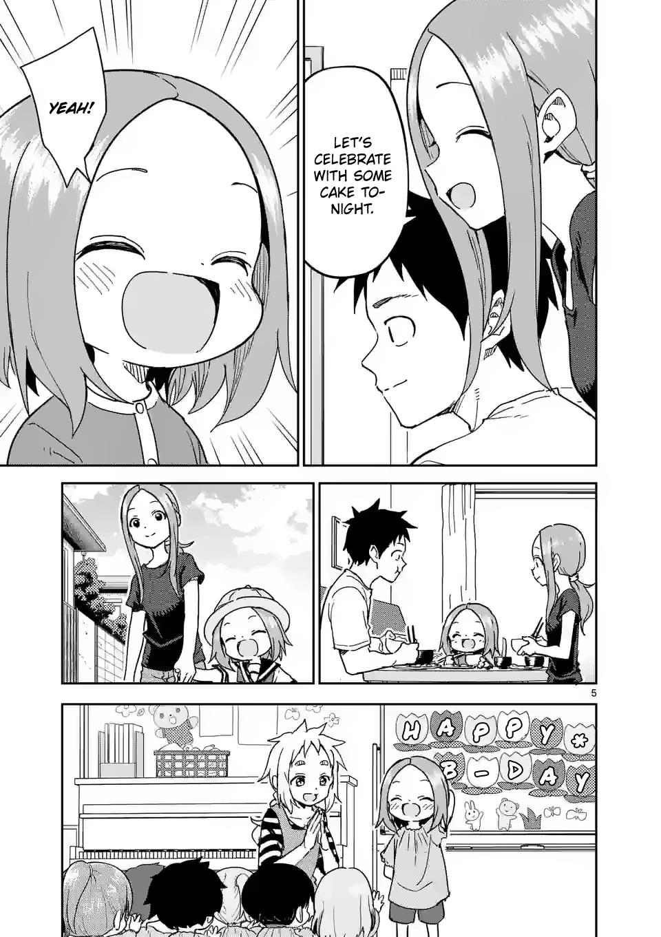 Karakai Jouzu no (Moto) Takagi-san chapter 283 - page 5