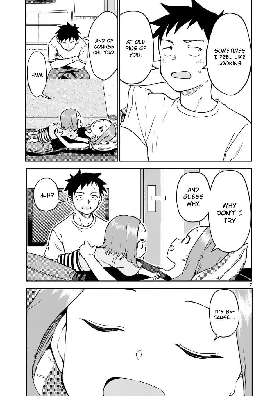 Karakai Jouzu no (Moto) Takagi-san chapter 284 - page 7