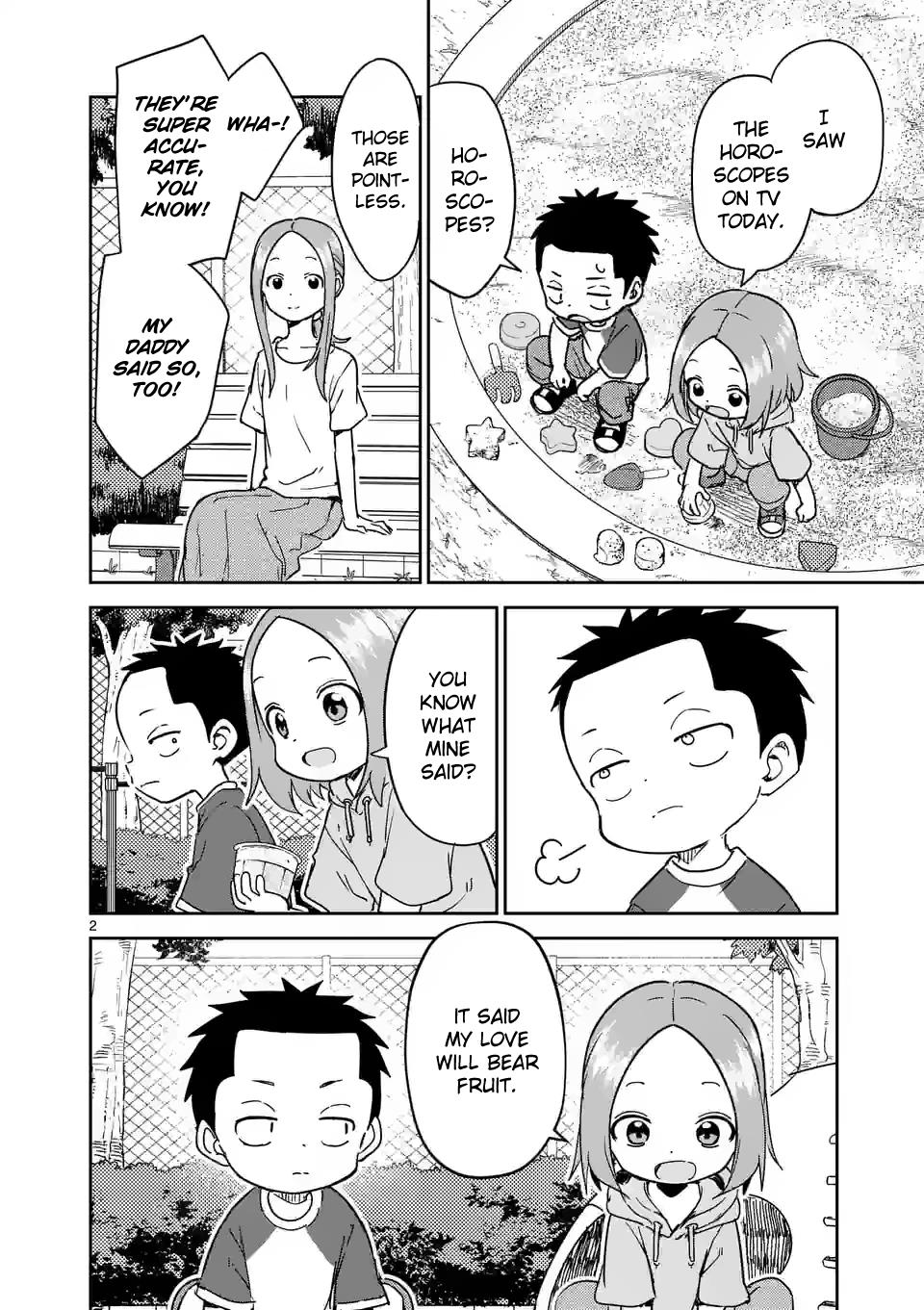 Karakai Jouzu no (Moto) Takagi-san chapter 286 - page 2